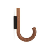 HOOK Hanger Walnut Black