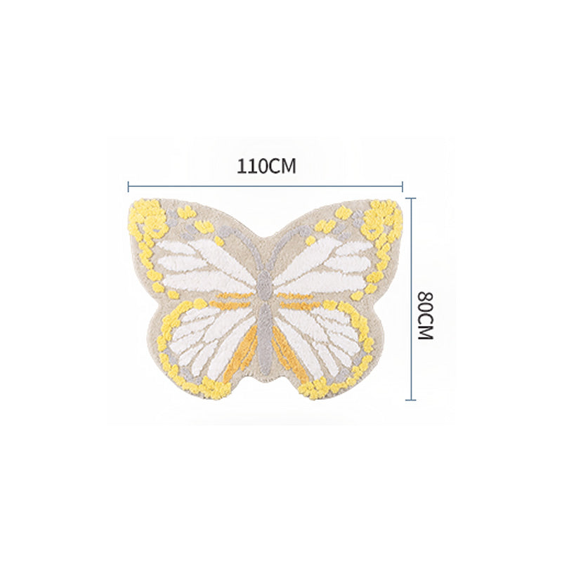 Butterfly Fluffy Soft Rug