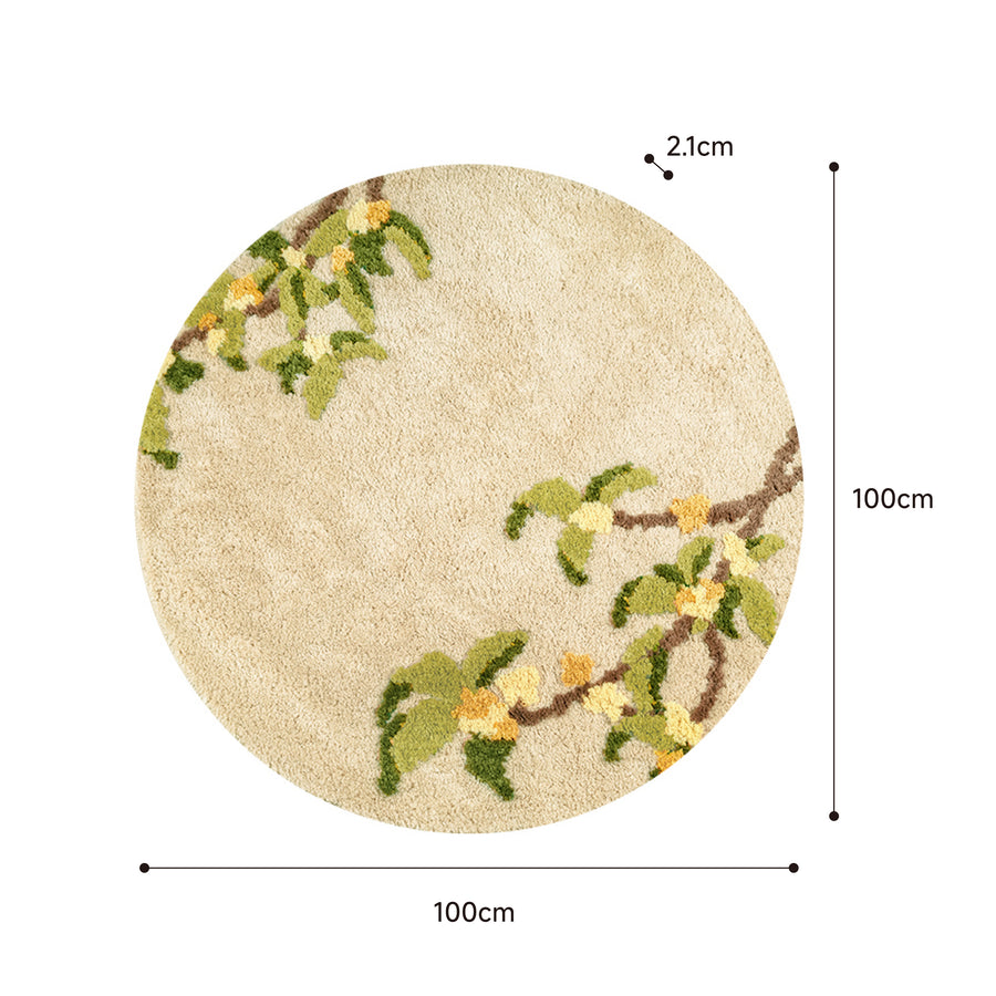 Tree Top Fluffy Soft Rug