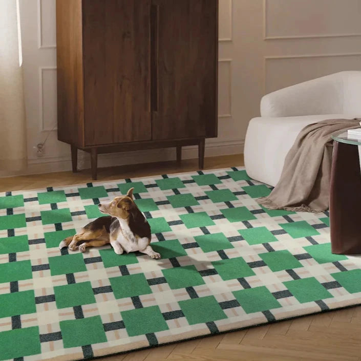 Square ふわふわ柔らかラグ