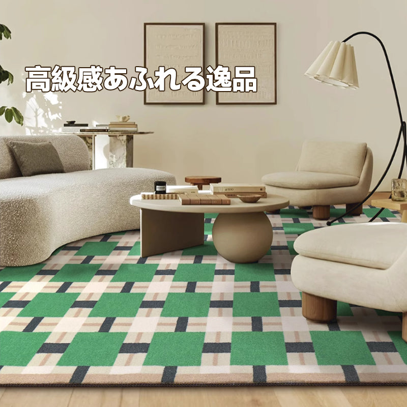 Square ふわふわ柔らかラグ