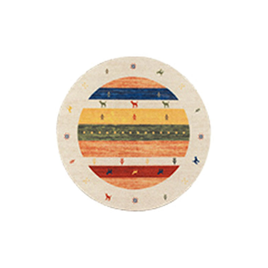 Sahara Luxury New Zealand Wool Rug, Round