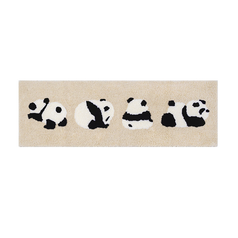 Panda Penguin Fluffy Soft Rug