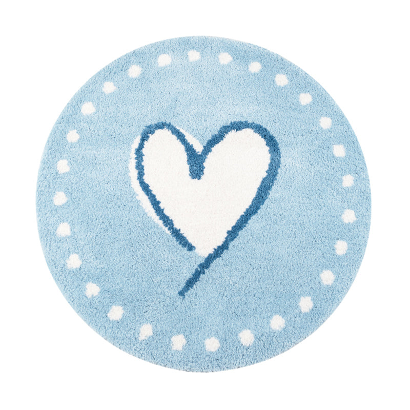 Sweet Heart Fluffy Soft Rug