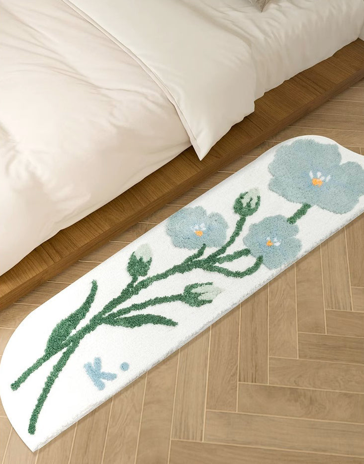 Botanic Fluffy Soft Rug