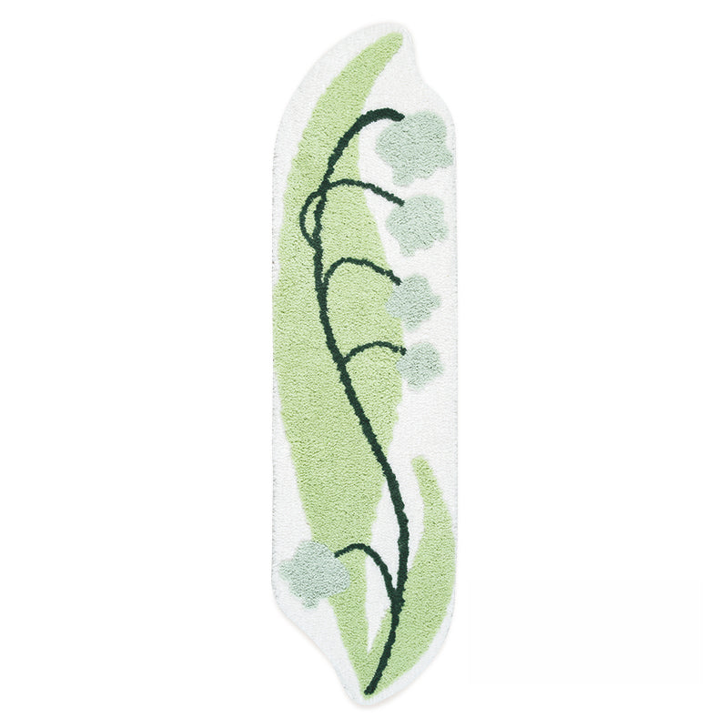 Botanic Fluffy Soft Rug