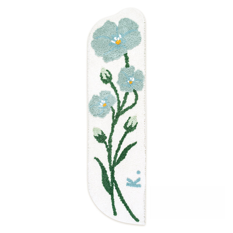 Botanic Fluffy Soft Rug