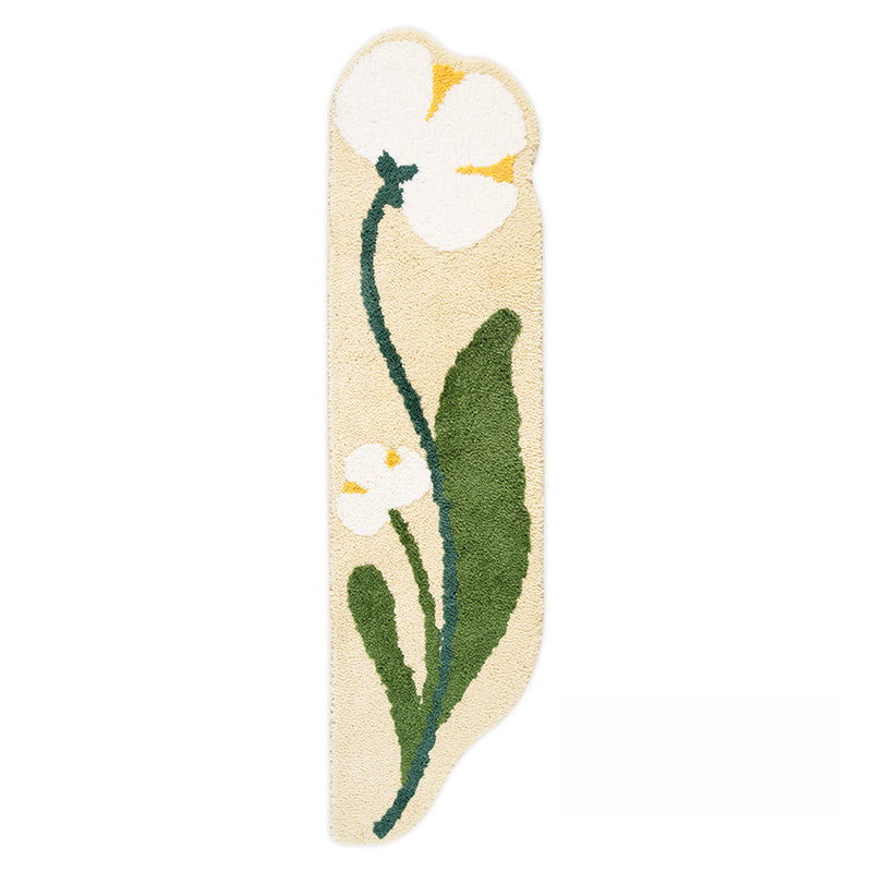 Botanic Fluffy Soft Rug
