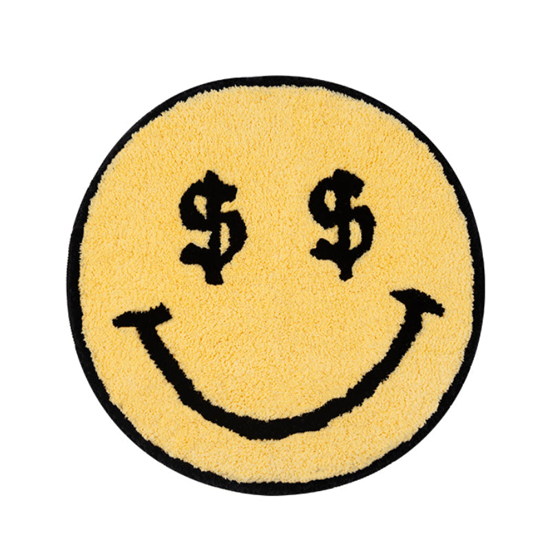 Smile Fluffy Soft Rug