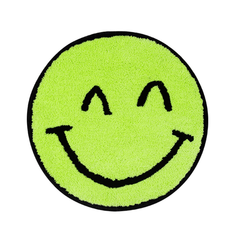 Smile Fluffy Soft Rug
