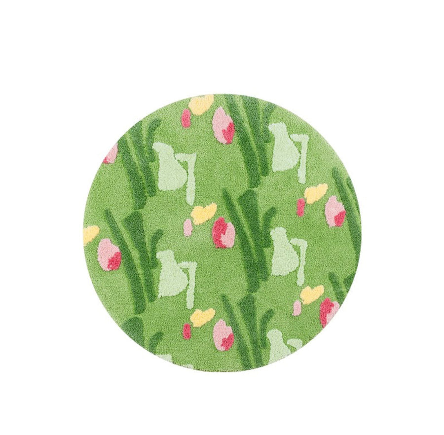 Flower Fluffy Soft Rug