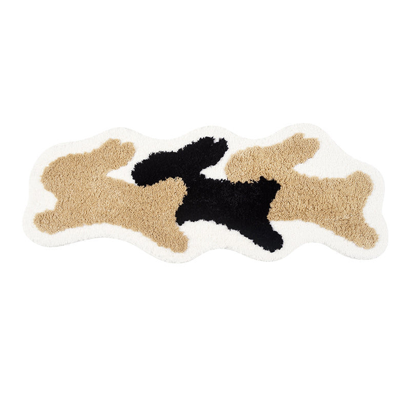 Rabbit Fluffy Soft Rug