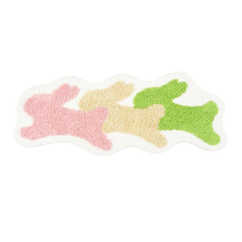 Rabbit Fluffy Soft Rug