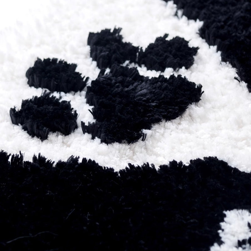 Black Cat ふわふわ柔らかラグ