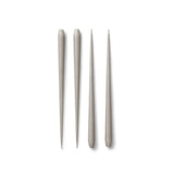 Large taper candles by ester & erik box w/4 pcs Sand
