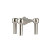 Nagel candle holder Brushed Chrome