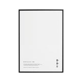 Frame Timber Black Pine 100×140cm