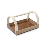 KYDO Tray Dark Oak Beige White