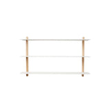 NIVO Shelf A Light Oak White