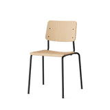 Fore Chair Washed Oak / Black Frame