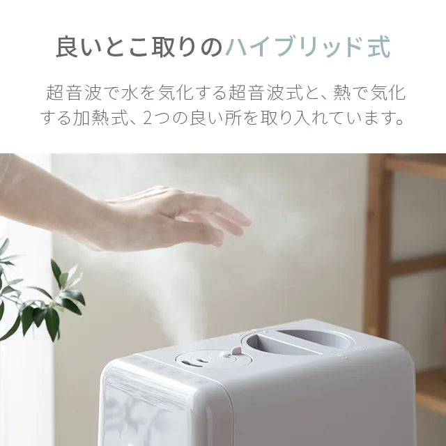 AND・DECO 6L 上部給水式 ハイブリッド加湿器