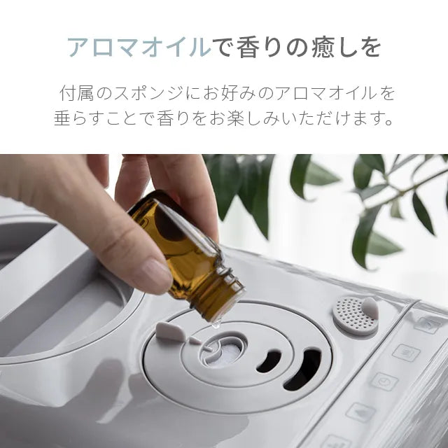 AND・DECO 6L 上部給水式 ハイブリッド加湿器