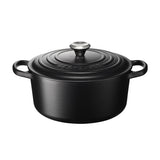 シグニチャー ココット・ロンド 22cm マットブラック
