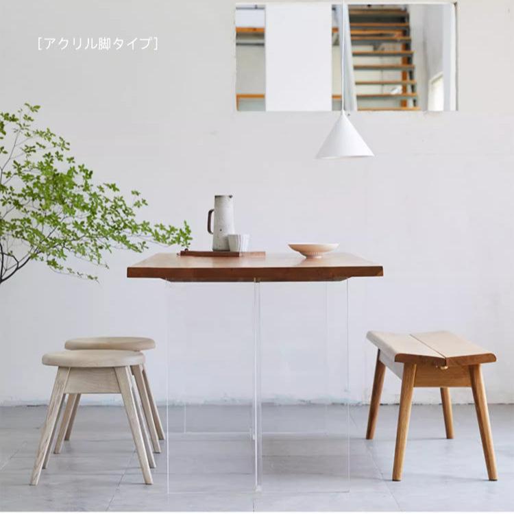 Acrylic Wooden Dining Table