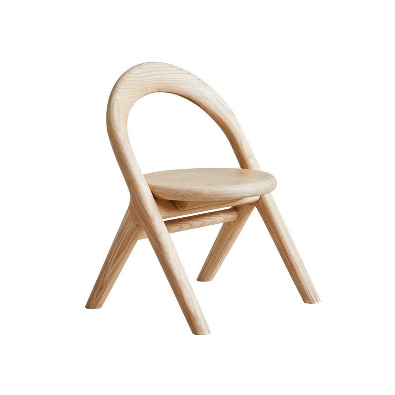 Wooden baby low chair