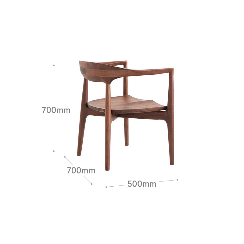 Wooden Japanese-style Dining Chair