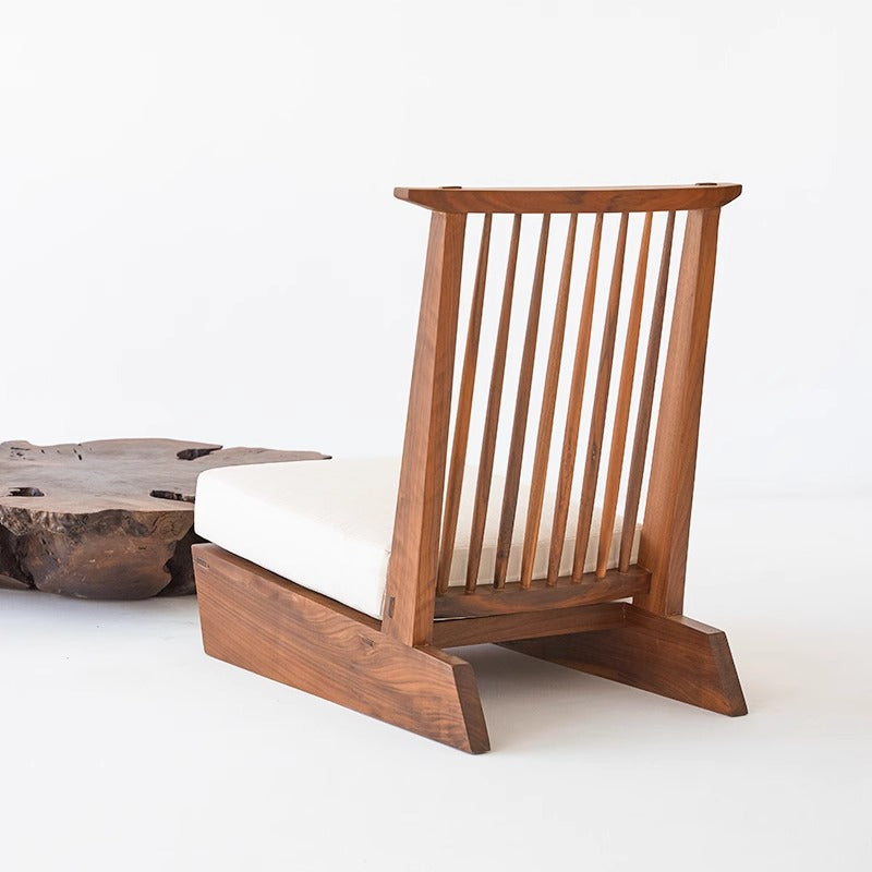 Natural wood chair