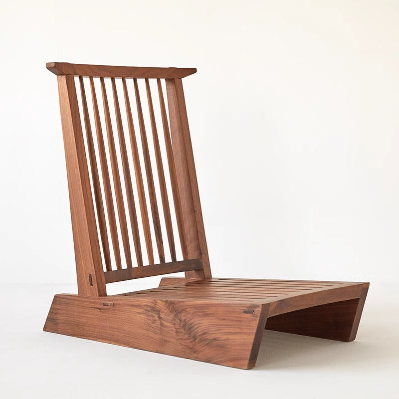 Natural wood chair