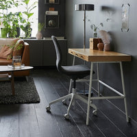 IKEA  LILLASEN テーブル リルオーセン イケア デスク LILLÅSEN リルオーセン デスク, 竹, 102x49 cm - IKEA