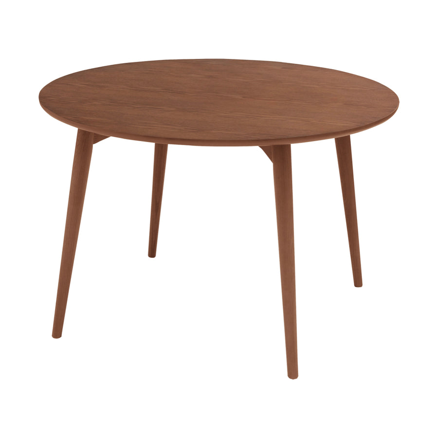 Carameli Round Dining Table, Brown