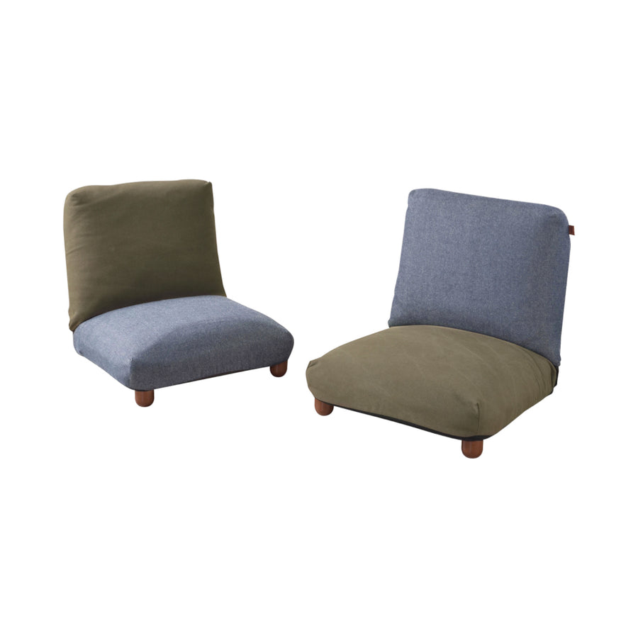 フロアソファ M インディゴ