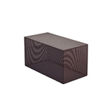 Venti Coffee Table Long Dark Cherry Red
