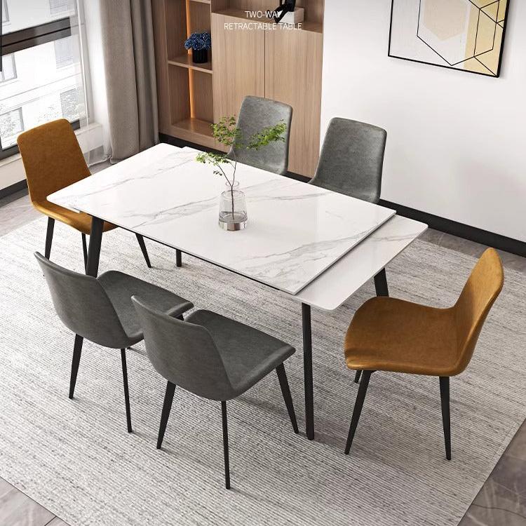 Expandable ceramic table