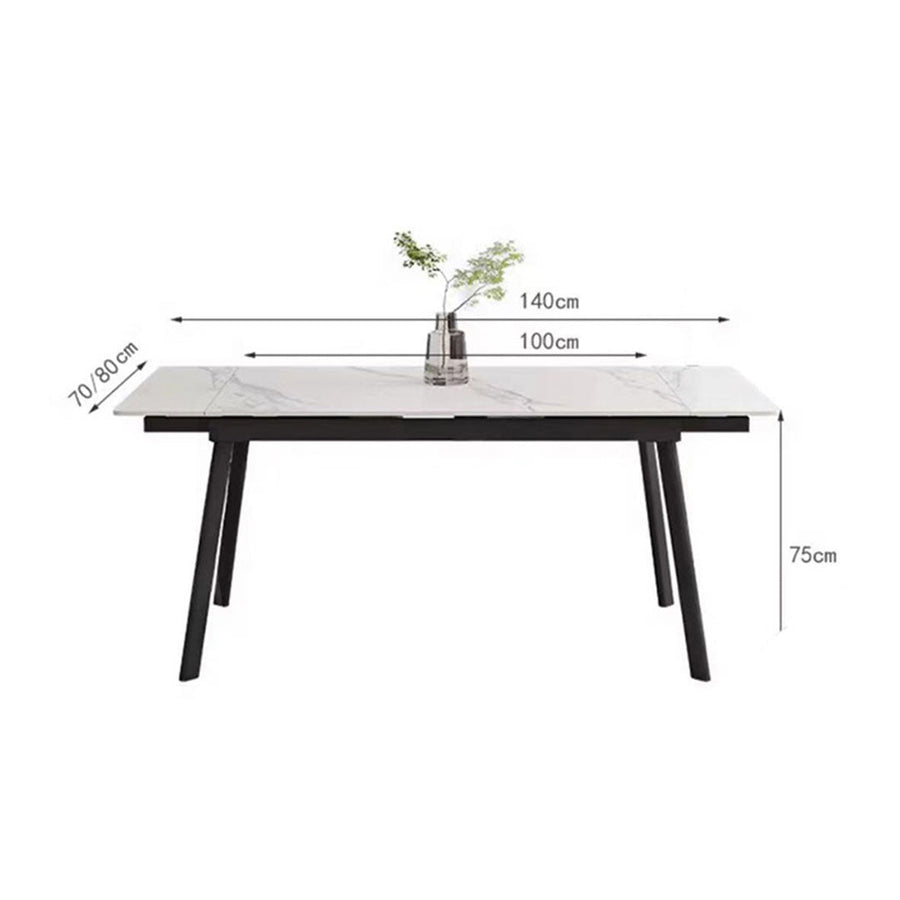Expandable dining table