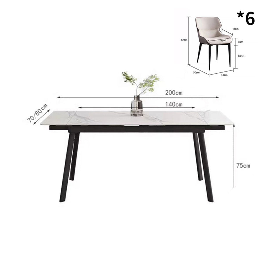Expandable dining table