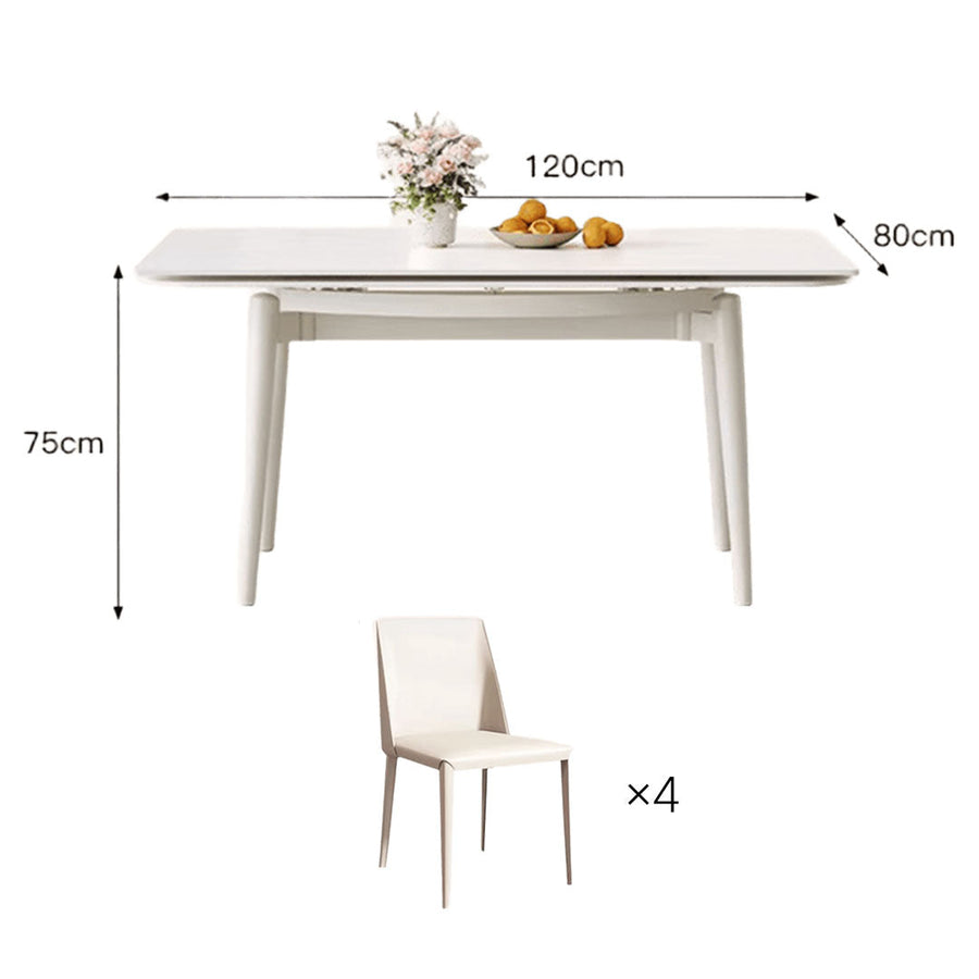 Expandable dining table