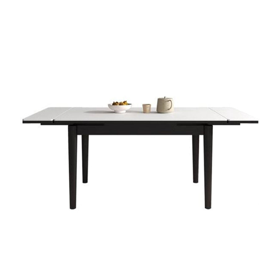 Extendable ceramic table