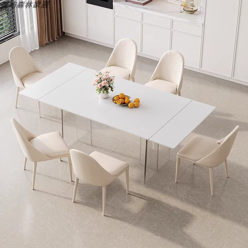 Acrylic base ceramic table
