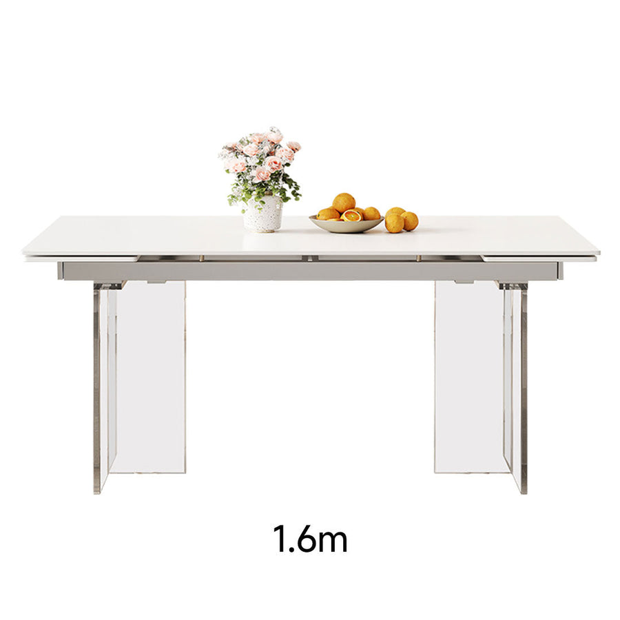 Acrylic base ceramic table