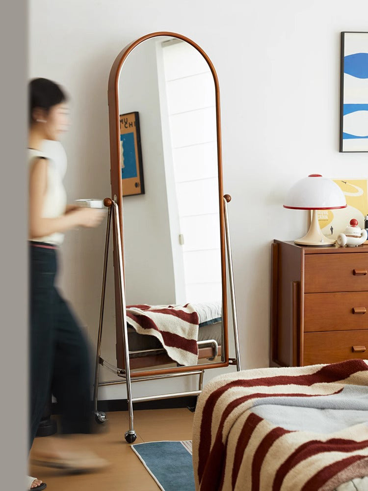 Boxwood 2-way full-body mirror rack