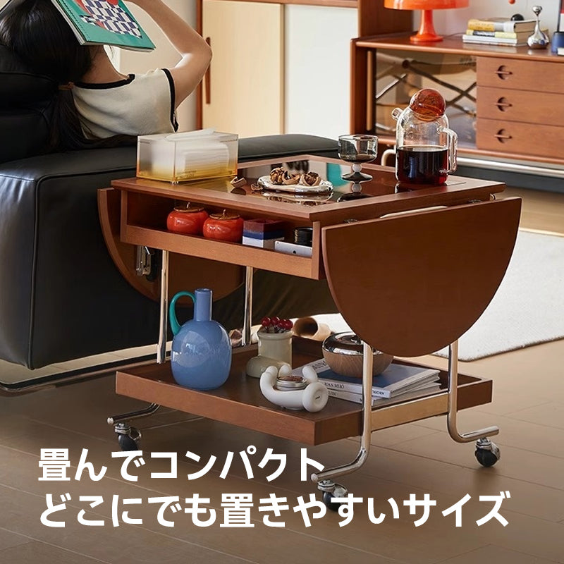 ツゲ材 リブラウッドテーブル
