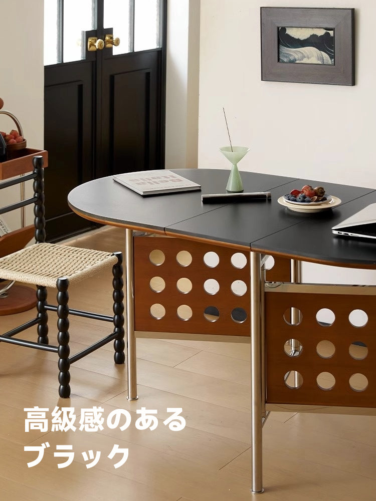 Boxwood extendable dining table