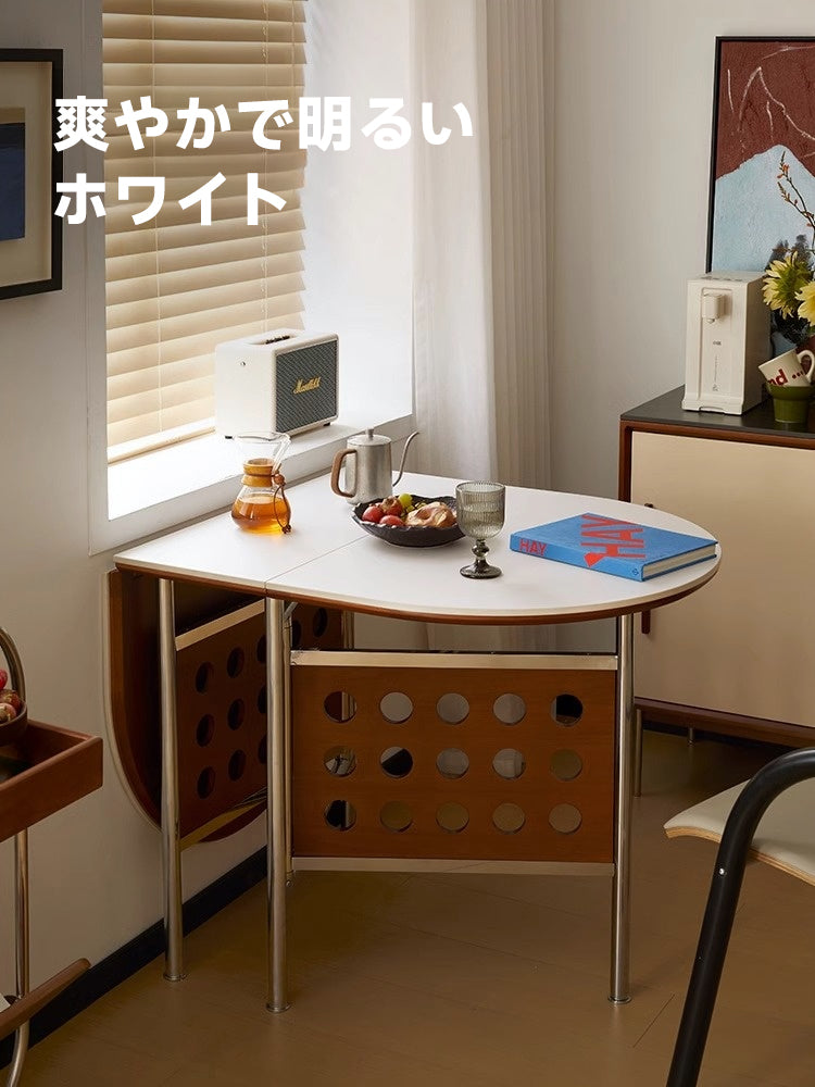 Boxwood extendable dining table