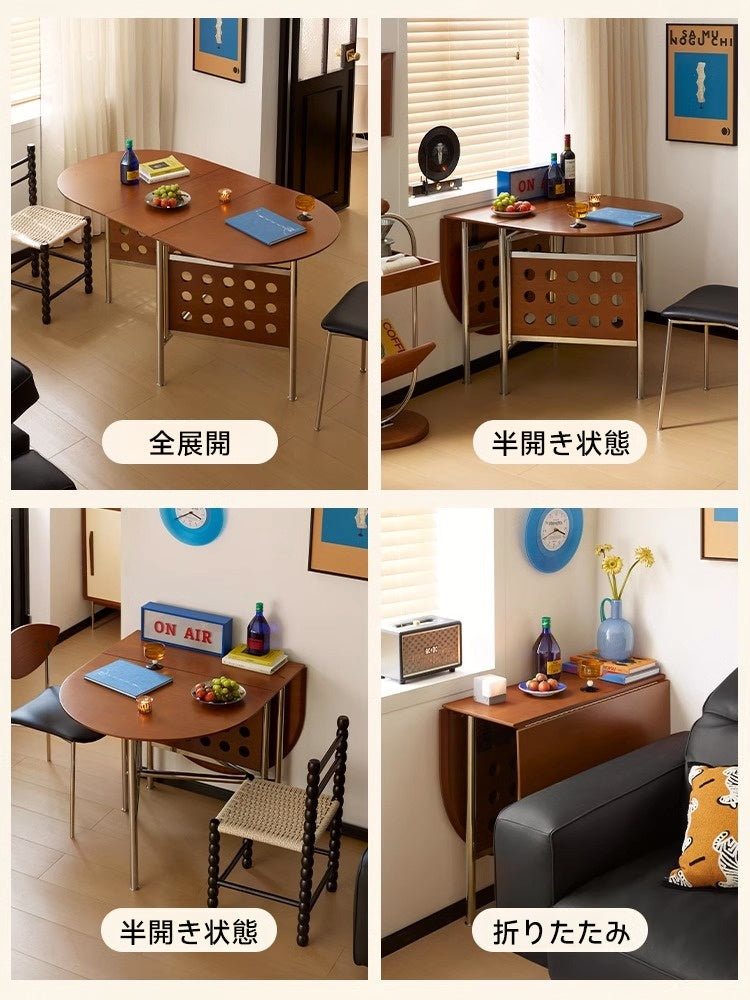Boxwood extendable dining table