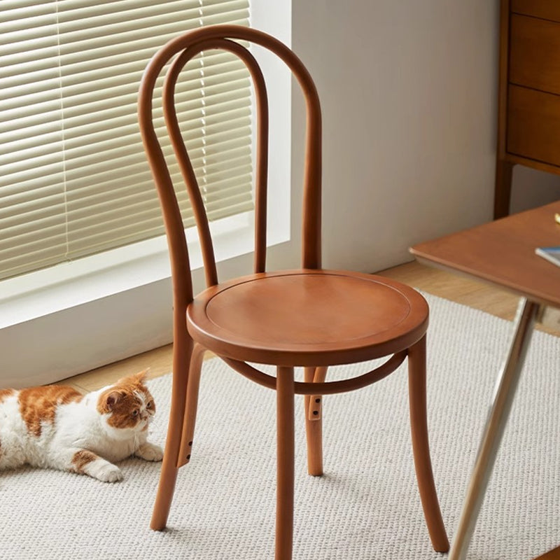 Beech bentwood dining chair