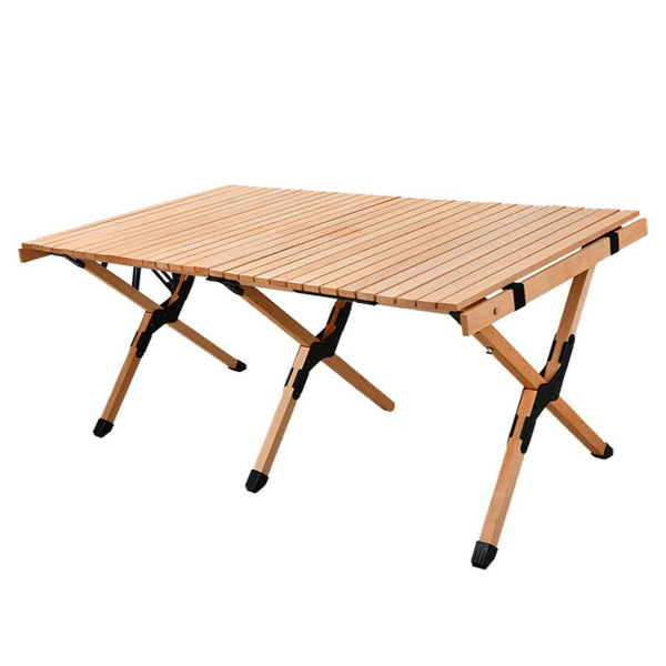 Outdoor table, camping table, wooden, folding